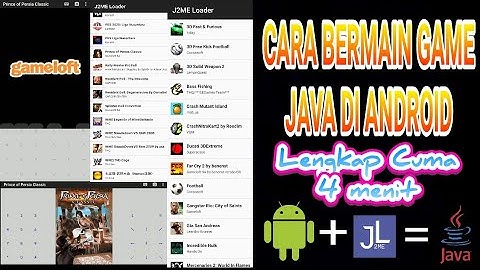 Tutorial Cara Main Game Java di Hp Android No Root plus Link Game GRATIS
