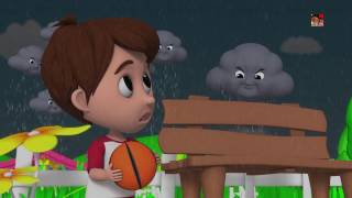 Lluvia lluvia vete | Rima infantil | Canciones para niños | Rain Rain go away | 3D Kids Rhymes |