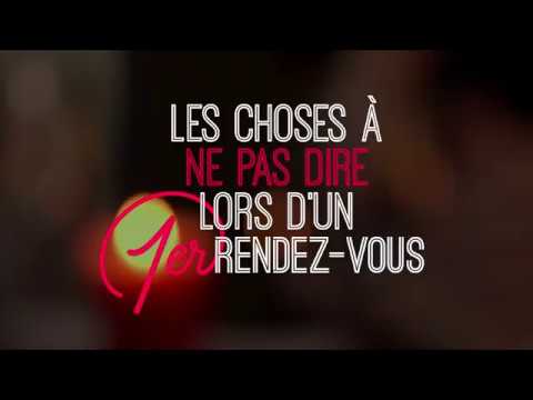 MARTIN VACHON | Les choses à ne pas dire lors d'un 1er rendez-vous