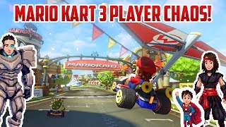 MARIO KART 3 PLAYER CHAOS! (Nintendo Switch Gameplay)