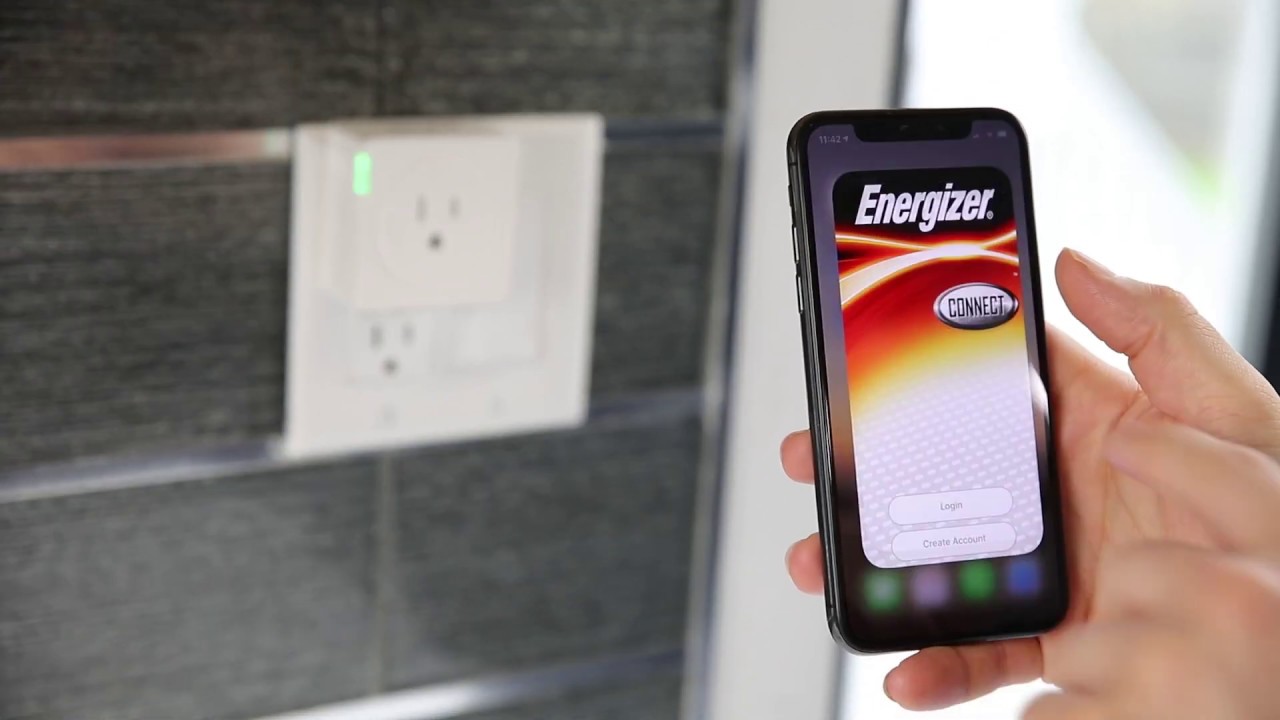 Smart Wifi Wall Plug with Energy Monitor - Energizer