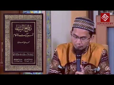 pandangan-ust.-adi-hidayat,-lc.-terhadap-kitab-tafsir-ayat-ahkam-karya-as-shobuniy