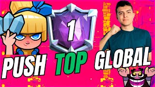 JUGANDO EN EL TOP GLOBAL A POR TOP 1! CLASH ROYALE ADRIAN PIEDRA