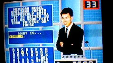 Jeopardy! Sega CD Run Game 15 Part 2