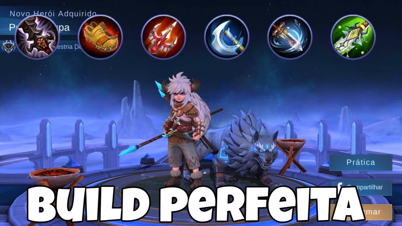 BUILD DE CRÍTICO  POPOL E KUPA - MOBILE LEGENDS 