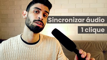 Como SINCRONIZAR seu áudio em 1 PASSO no DaVinci Resolve