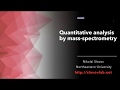 Mass-spectrometry analysis for relative and absolute quantification of proteins