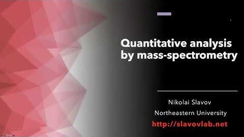 Mass spectrometry analysis for relative and absolute quantification of proteins
