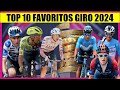 GIRO de ITALIA 2024 TOP 10 DE FAVORITOS ¿Y NAIRO Quintana ?