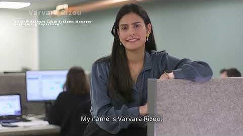Hellenic Cables, Our People: Varvara Rizou