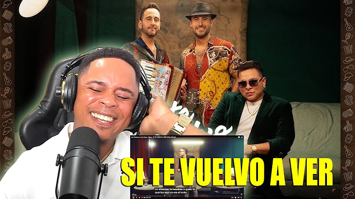 UN EXITO TOTAL  ESTE NUEVO TEMA  Los Vasquez x Luis Vega x Rigeo - SI TE VUELVO A VER  REACCION