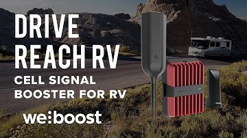 Drive Reach RV Cell Signal Booster for RVs, Campers, and Trailers | weBoost
