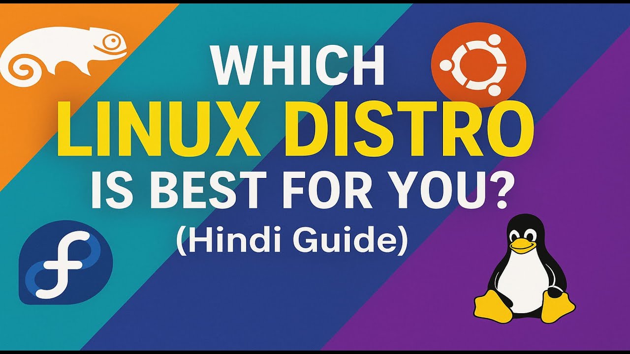 Which Linux Distro is Best for You? 🔍 [Hindi Guide] - YouTube