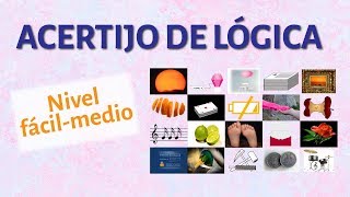 Acertijo visual de lógica (fácil-medio) - Palabras polisémicas y homónimas