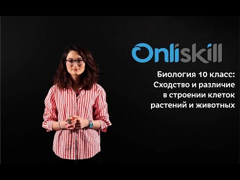 Биология 10 класс : Сходство и различие в строении клеток растений и животных