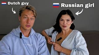 Elvira teaches me how to swear in Russian
