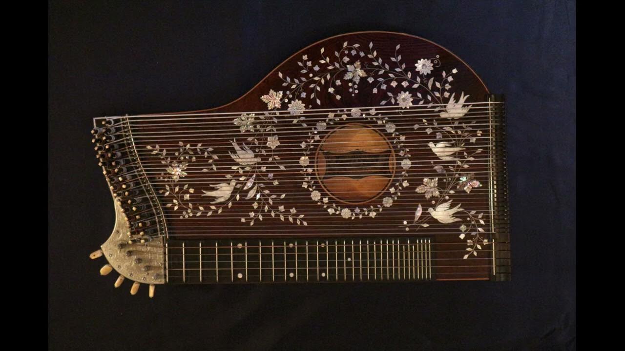 Original sound of old Vienna zither 23 YouTube