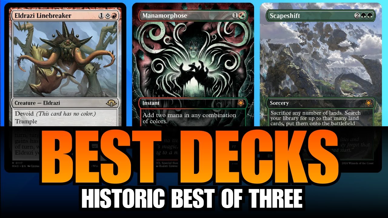 Лучшие колоды для MTG Arena Historic в формате «лучший из трёх матчей» | Мета-обзор