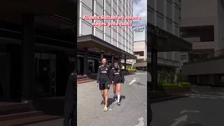 Peru Maçı Öncesi Elif Şahin Ve İlkin Aydın 🌅