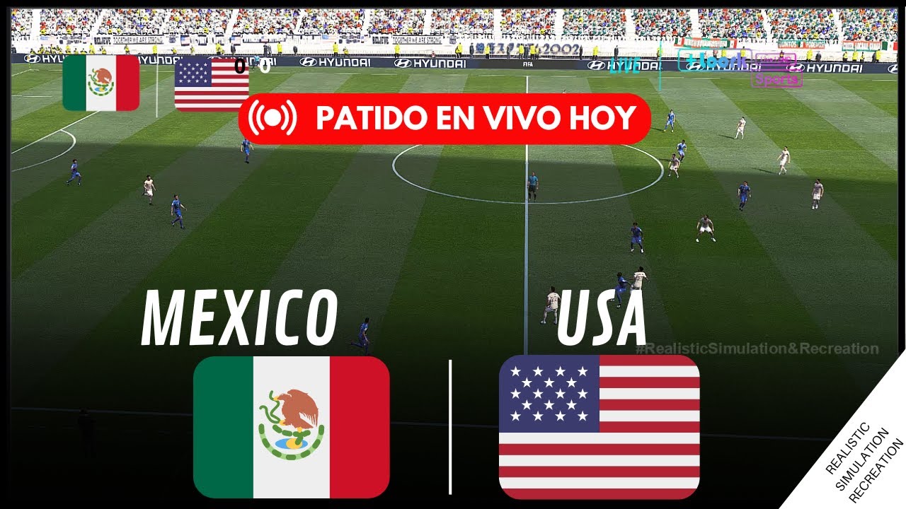 México vs Estados Unidos En Vivo | Usa vs Mexico Live | FINAL Concacaf