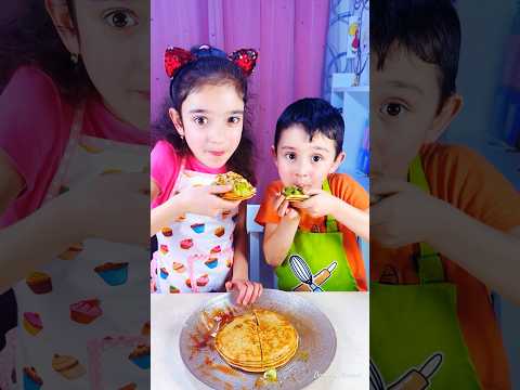 Recipe for a delicious and healthy pancakes #shorts #viral #pancakes #kids   #recipe #children