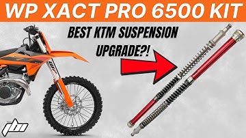2025 KTM 350 SX-F XACT Pro 6500 WP Spring Fork Conversion | JBI Spec