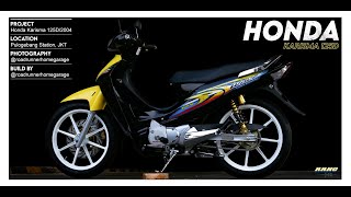 Restorasi Honda Karisma 125D by @roadrunnerhomegarage