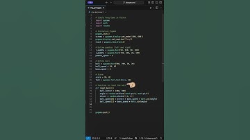 Simple Pong Game in Python - Part 1