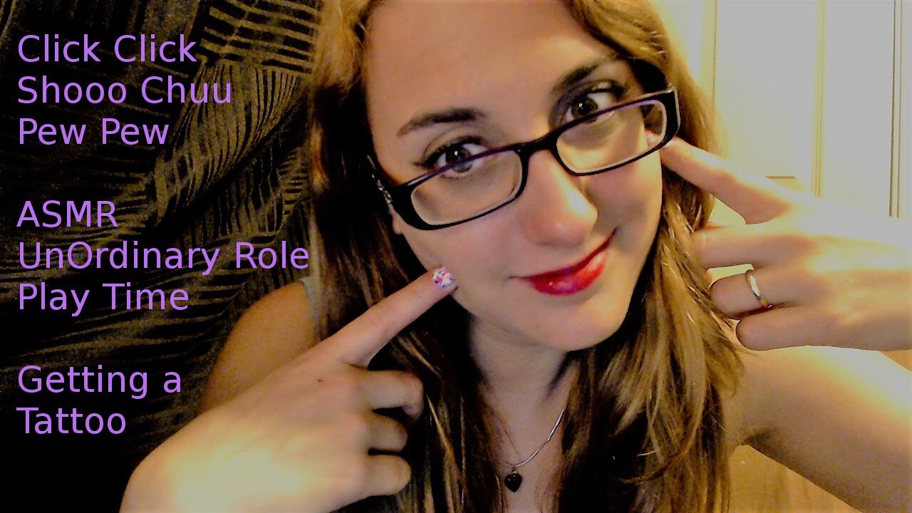 ASMR NO props ~ The UnOrdinary Tattoo Role Play - Drawing on your Face