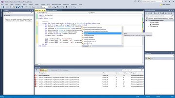 Retrieve Data Directly from Website using VB.net Web Crawler Tutorial