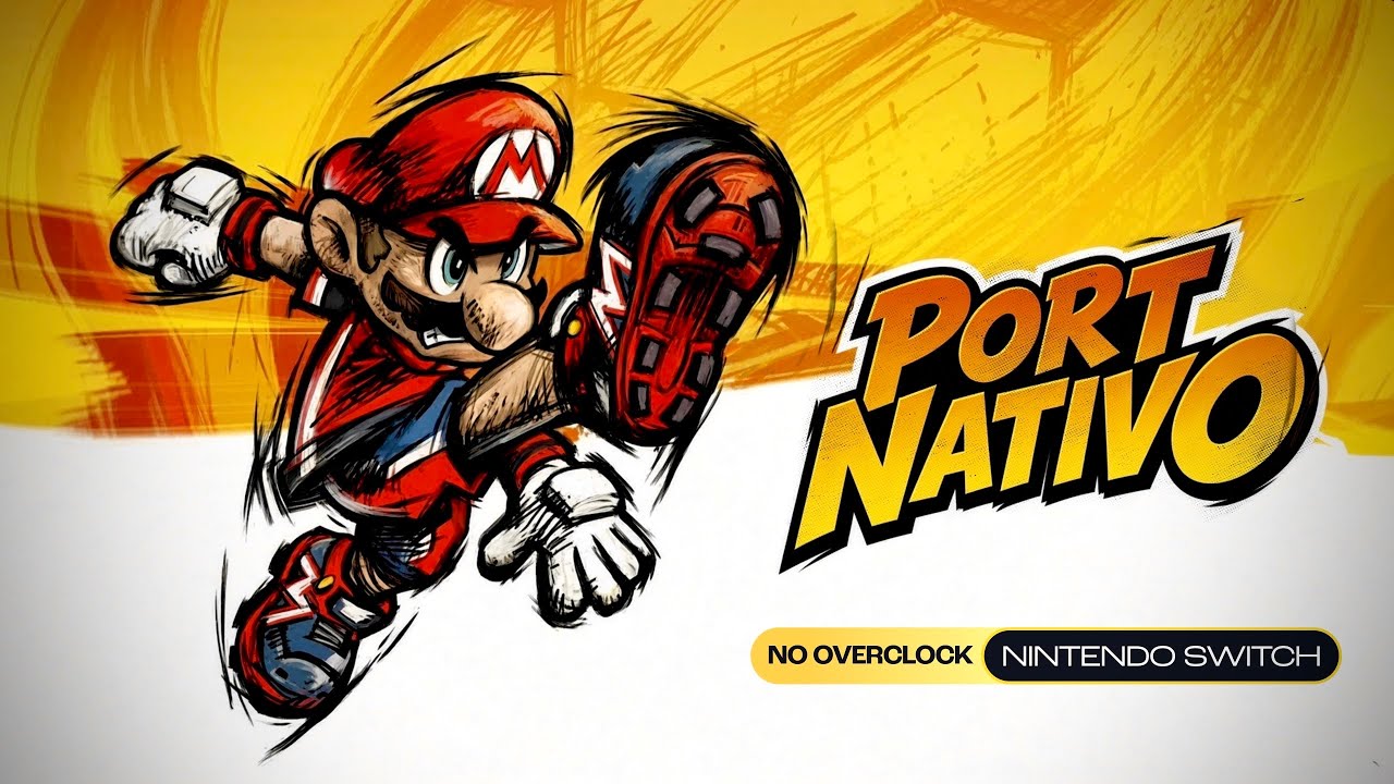 Instala el Port "Super Mario Strikers" en Nintendo Switch - SIN OVERCLOCK
