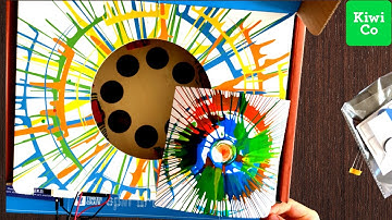 🥝 Tinker Crate Spin Art Machine - KiwiCo Review