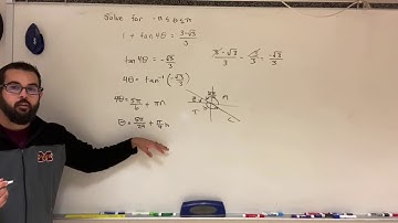 Solving Trig Equations With A Period Change