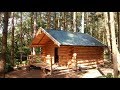 DIY: Building Off Grid Forest Hunting Log Cabin DIY: Building Off Grid Forest Hunting Log Cabin