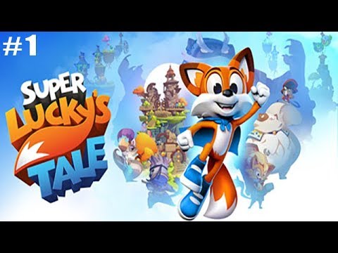 Видео: Super Lucky's Tale приключения Лисёнка Лаки в Заколдованном Мире