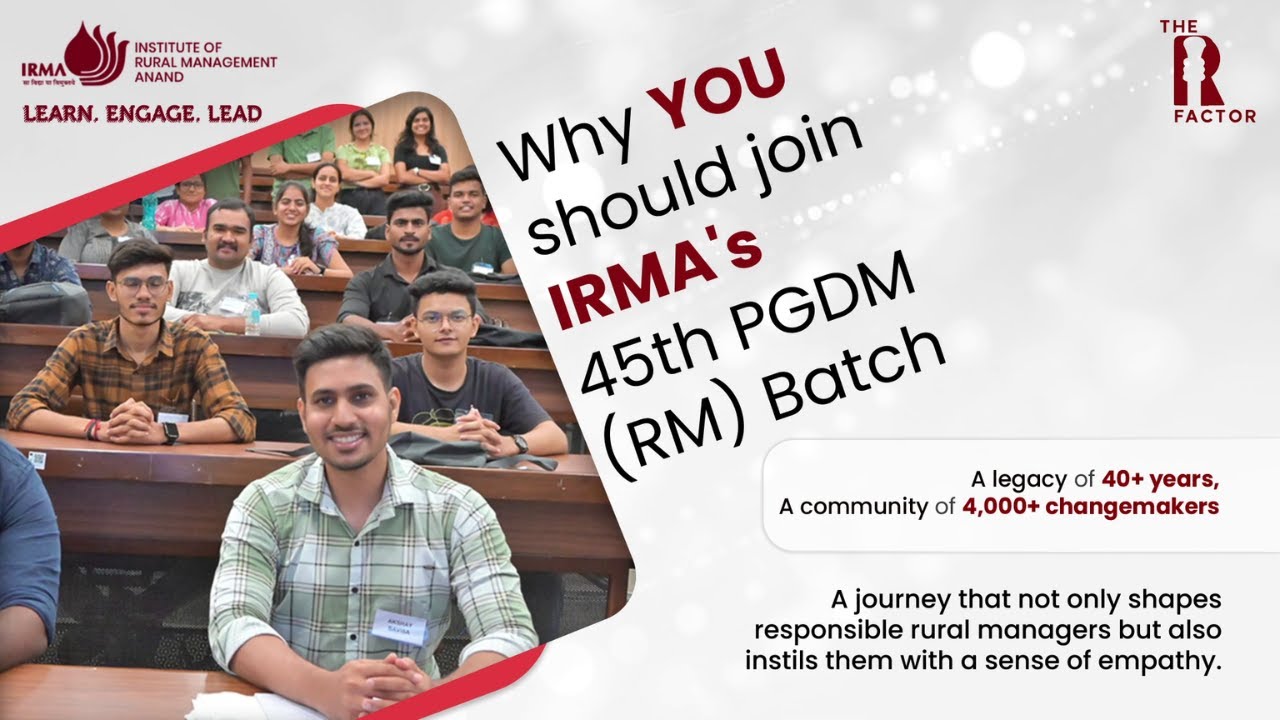 why-you-should-join-the-pgdm-rm-irma-admissions-pgdm-youtube