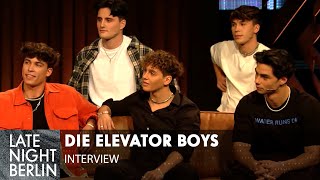 Die Elevator Boys - Wie man auf TikTok erfolgreich & cute wird | Talk | Late Night Berlin