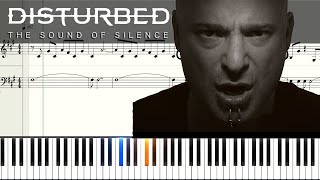 The Sound Of Silence  Disturbed: Scrolling piano sheet music