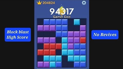 BLOCKBLAST INSANE HIGH SCORE!! | NO REVIVES | BLOCK BLAST