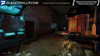 Combine의 Half-Life 2 Mod:Sewer Sickness 플레이 영상(난이도:Hard,No Death)