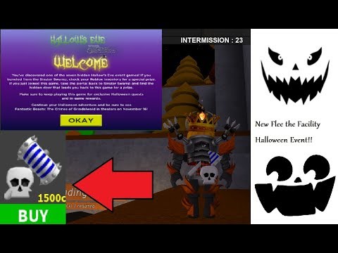 Getting The Light Bones Set In New Halloween Event Flee The Facility Youtube - roblox event flee the facility hallows eve