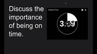 Insert a Timer on Google Slides