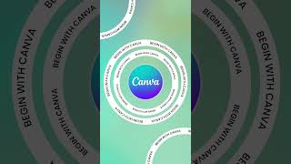 Rotating Text Animation in Canva | Easy Steps | #canvatips #tutorial #canva