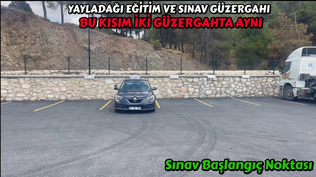 Yayladağı Direksiyon Sınavı Güzergahı Mtsk