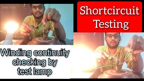 Ceiling fan Winding connection Tamil/Ceiling fan connection checking by test lamp in Tamil #Testlamp