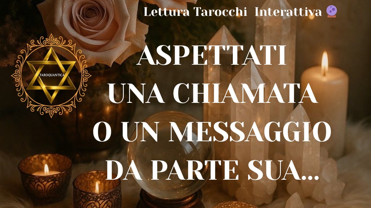 🔮➰ASPETTATI UNA CHIAMATA O UN MESSAGGIO DA PARTE SUA ✡️➰Ha Intenzione di…