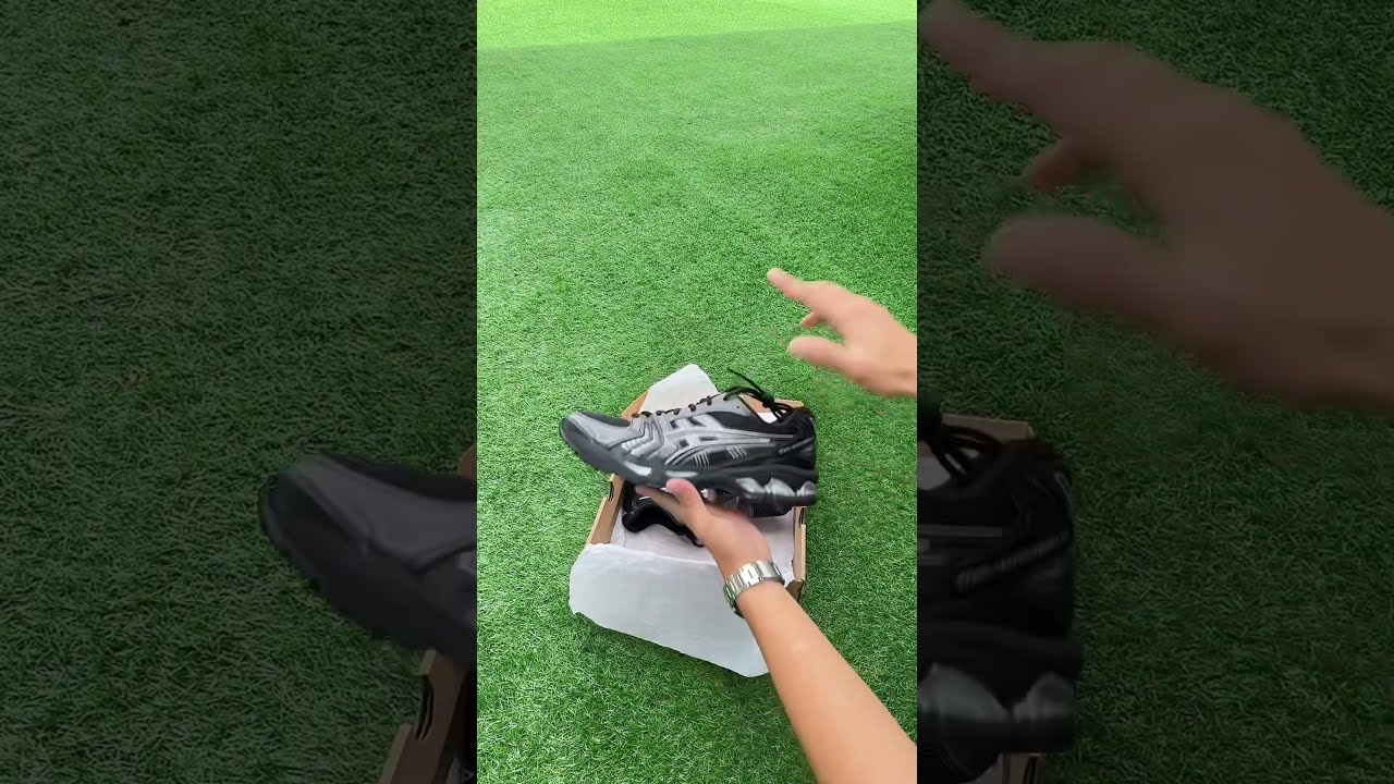 Asics Gel Kayano 14 Black Pure Silver Newpickup Gelkayano14 Unboxing