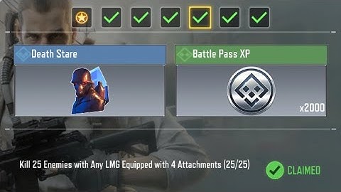 How To Kill 25 Enemies With Any LMG Equipped With 4 Attachments? Call Of Duty Mobile.