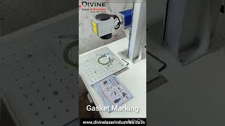 GASKET LASER MARKING MACHINE/ LASER ENGRAVING MACHINE /METAL MARKING MACHINE
