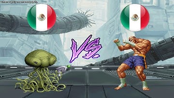 SNK vs. Capcom - SVC Chaos Plus - Chora vs Chaostj